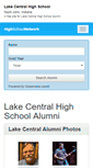 Mobile Screenshot of lakecentralhighschool.org
